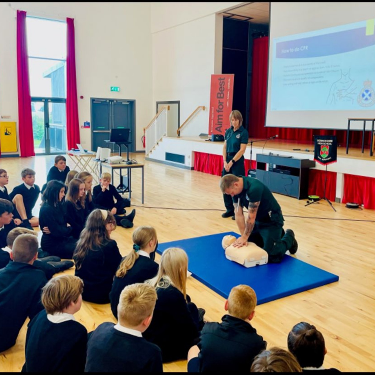 berwickshire-high-school-whole-school-cpr-training